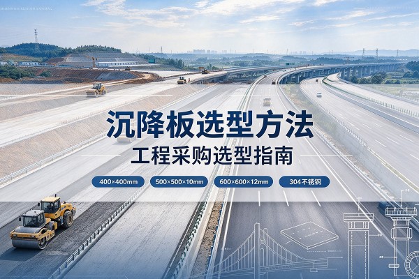蚌埠沉降板选择方法