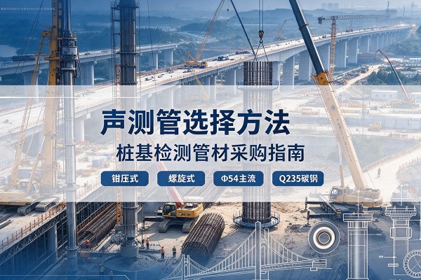 蚌埠声测管选型标准