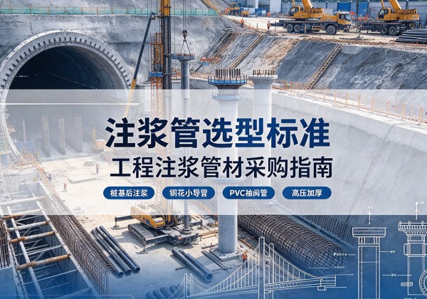 蚌埠注浆管选型标准